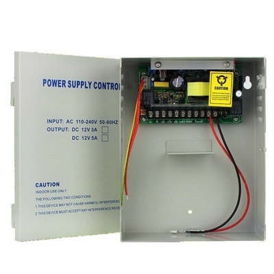 C-Power AC 100-240V Entrada UPS Controle de Acesso Fornecimento de energia com frequência de saída 12V 5A