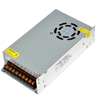 Eficiência 82% 220V/110VAC Voltagem de entrada S-250-24 Fornecimento de energia em corrente contínua com ventilador 24V 24V 10A 250W