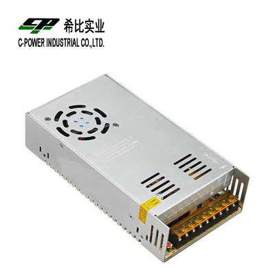 12V 25A 24V 12.5A 24V 360W AC DC Fornecimento de energia com saída de liga de alumínio