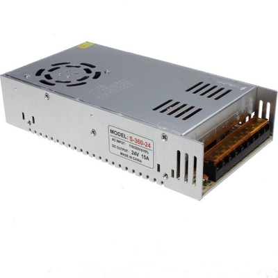 C-Power AC110V 220V DC 24V Interruptor de saída única Fonte de alimentação 12V30A 12V 30A 24V 15A 360W