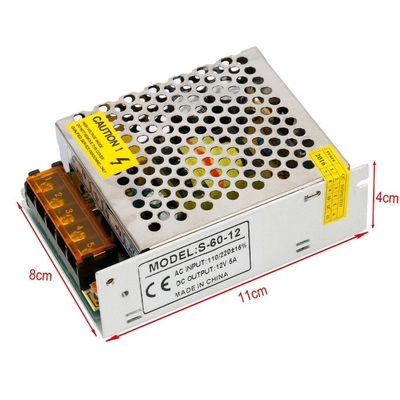 Obtenha o melhor desempenho com a fonte de alimentação switch de 12V 5A 60W da C-Power